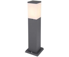 Domoletti Laisvai pastatomas lauko šviestuvas „Corte“, 15 W, E27, IP44, antracito spalvos, 12,4 cm x 45 cm