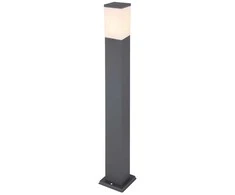 Domoletti Laisvai pastatomas lauko šviestuvas C1CA8 Corte, 15W, E27, IP44, antracito spalvos, 12,4 cm x 80 cm