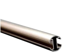 Domoletti Karnizo vamzdis ASPEN, metalinis, šv. mat. sidabro sp., 3 m, Ø 19 mm