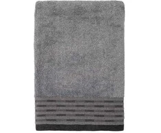 Domoletti RANKŠLUOSTIS HUDSON 650 GSM 70X140CM TAMSI PILKA