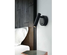 Sieninis šviestuvas Kinkiet Domoletti WALL LED LIGHT LUCA 4W Juodas