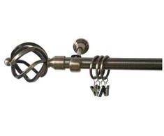 Domoletti SINGLE CURTAIN RAIL SET F512005 180CM