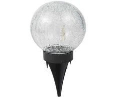 Domoletti SOLAR CRACKLE GLASS ORB LIGHT15CM 100969