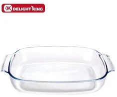 Domoletti Stačiakampė kepimo skarda su rankena 3,9 l