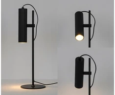 Lampa stołowa Domoletti TABLE LIGHT ICEL GU10 Juodas
