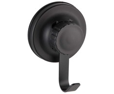 Kabliukas Domoletti Porto, 38 mm x 26 mm x 90 mm, juoda