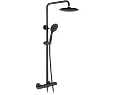 Domoletti THERMO SHOWER COLUMN IN Juodas