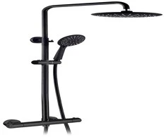 Domoletti THERMO SHOWER COLUMN IN Juodas