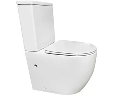 Laisvai pastatomas tualetas Domoletti TK321, su dangčiu, 365 mm x 410 mm