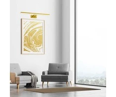 Sieninis šviestuvas Domoletti WALL LED LIGHT VAN 50CM 12W 30K GOLD