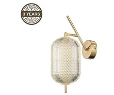 Sieninis šviestuvas Domoletti WALL LUMINAIRE LED C2360-1C GOLD