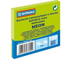 Donau Lipnūs lapeliai 76x76, neon žali