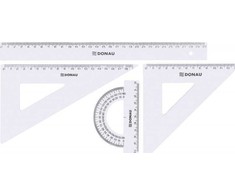 Donau Rinkinys geometryczny duży su linijką 30cm