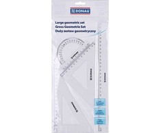Donau Rinkinys geometryczny duży su linijką 30cm