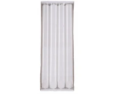 Donau Home Stalo žvakė DONAU HOME Onyx, 22x250mm, 4 vnt., balta