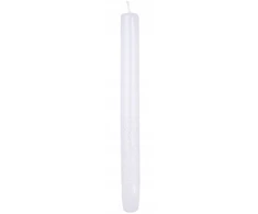 Donau Home Stalo žvakė DONAU HOME Onyx, 22x250mm, 4 vnt., balta