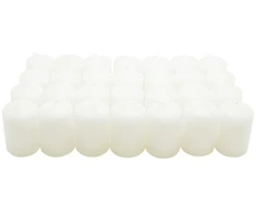 Donau Home Žvakė stulpelis Standard, 38x60mm, 28 vnt., balta (45344119-14)