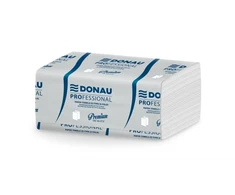 Donau Rankšluostis ZZ celiuliozinis Professional, 2 sluoksnių, 3000 lapelių, 20 vnt., baltas (44451419-14)