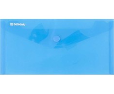 Donau Aplankas-vokelis su spaustuku DL mėlynas