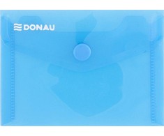 Donau Aplankas-vokelis su spaustuku A7 mėlynas