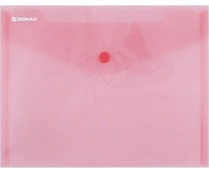Donau Aplankas-vokelis su spaustuku C5 raudonas