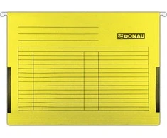 Donau Donau žymių dėklas su šonais, A4, 230gsm, geltona