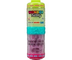 MGA Masa plastyczna wonder factory never dry dough šviesiai žalia, rožinė