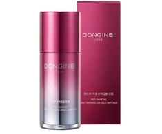 „Donginbi Raudona“ ženšenio kasdienės gynybos kapsulių ampulė, švytintis veido serumas, 30 ml