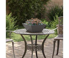 Sodo vazonas 5 pcs Juoda 40 x 40 x 15 cm