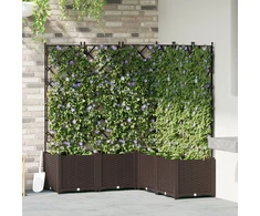 Sodo vazonas 5 pcs Ruda 120 x 120 x 143 cm Plienas