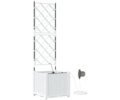 Sodo vazonas Balta 40 x 40 x 142 cm Plienas