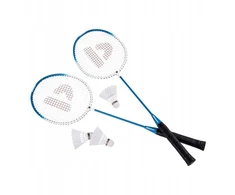 Donnay - 6-piece badminton set in a case (mėlynas)