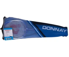 Donnay - 6-piece badminton set in a case (mėlynas)