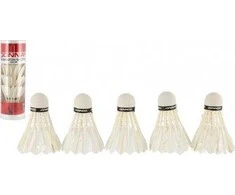 Enero Badmintono Plunksnelės Donnay 5 vnt. Baltos 413990