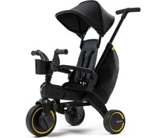 Doona Liki Trike S5 5in1 Sulankstomas triratis dviratukas, juodas