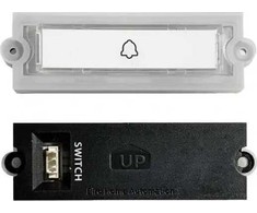 DoorBird Beleuchtete Premium Soft-Touch Ruftaste für D21x IP
