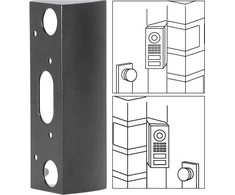 DoorBird D11 „BusinessSet“ nerūdijančio plieno, V2A, paviršinio montavimo, įskaitant vidinę stotelę.