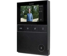 DoorBird D11 „BusinessSet“ nerūdijančio plieno, V2A, paviršinio montavimo, įskaitant vidinę stotelę.