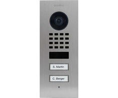 DoorBird DoorBird D1102V IP Vid. Türst. V4A Edels. 2Ruftasten Unterputz