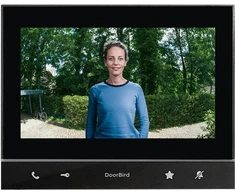 „DoorBird“ IP vaizdo vidinė stotelė A1103, juodos spalvos leidimas