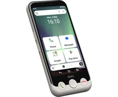 Išmanusis telefonas Doro Aurora A10 4/64GB Kreminė (380532)