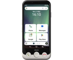 Išmanusis telefonas Doro Aurora A10 4/64GB Kreminė (380532)