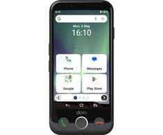 Išmanusis telefonas Doro Aurora A10 64GB Grafitowy (380533)