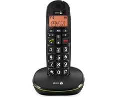 Doro Juodas fiksuotojo ryšio telefonas