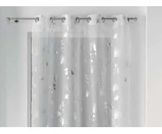 Douceur Dinterieur Interjero dizainerė FIRANA BLOOMY - BALTA/ SREBRNA 140x240