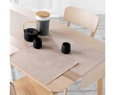 Douceur Dinterieur Interjero dizainas DANITY stalo takelis, džiutas su poliesterio atspalviu, 35 x 140 cm