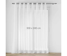 Douceur Dinterieur Interjero dizainas Plačios užuolaidos su akutėmis, CARLIN, 300 x 240 cm
