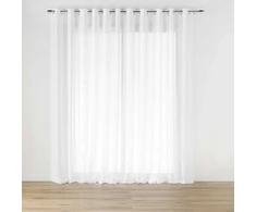 Douceur Dinterieur Interjero dizainas Plati užuolaida su kilpomis, lino efektas, HALTONA, 400 x 240 cm