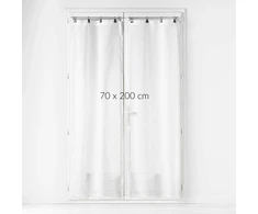 Douceur Dinterieur Interjero dizainas Smooth Voile užuolaidos, LINKA, 70 x 200 cm