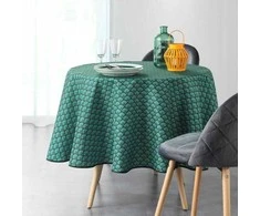 Douceur Dinterieur Interjero dizainas Staltiesė apvaliam stalui ALIANOR pagaminta iš poliesterio, Ø 180 cm